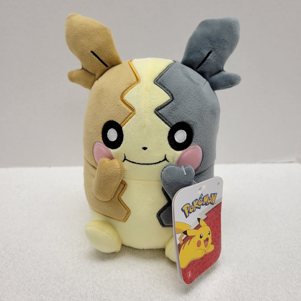 Jazwares 8" Pokemon Morpeko plush in Full Belly Mode